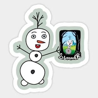 Summer Day Sticker